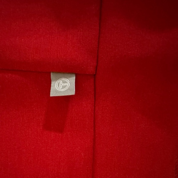 Talbots PLEATED BACK MODERN SCUBA PULLOVER NWT Red Size 2X - Picture 4 of 12